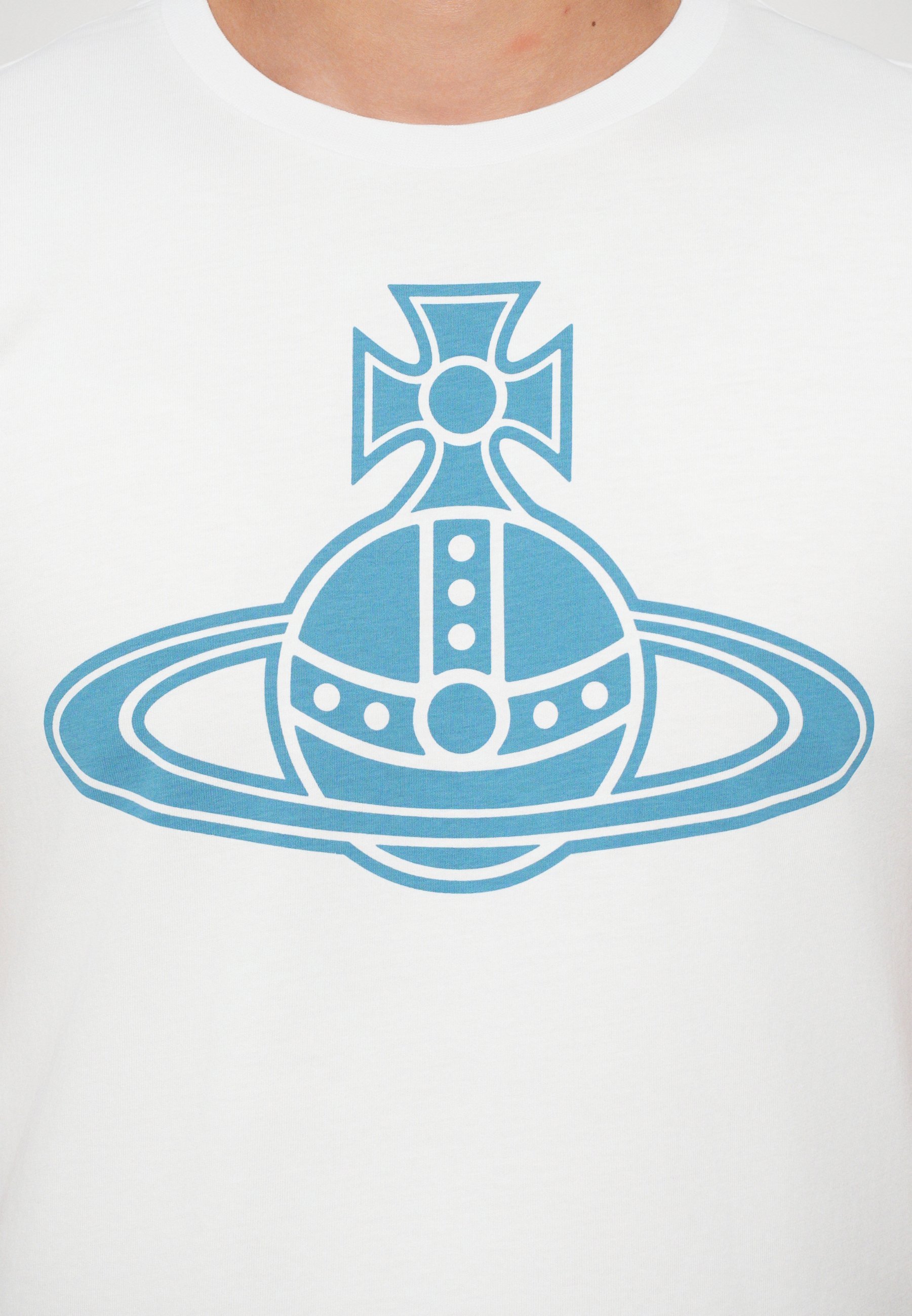 Vivienne Westwood PARIS ORB PERU UNISEX - Triko s potiskem - white
