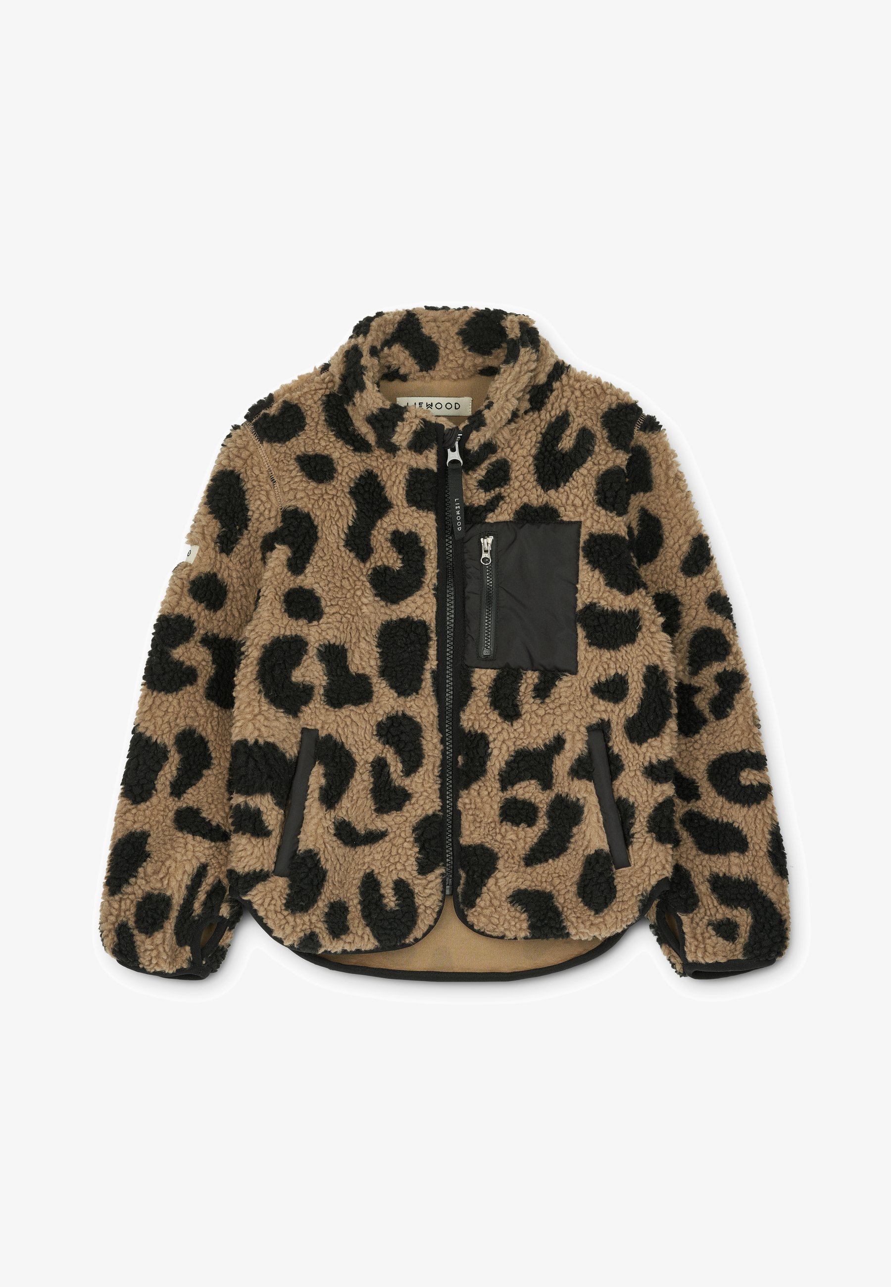 Liewood NOLAN UNISEX - Fleecejack - Bruin/Zwart