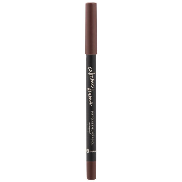 Kruidvat Extreme Drama 025 Auburn Brown lágy siklású vízálló szemceruza<br>1,2g