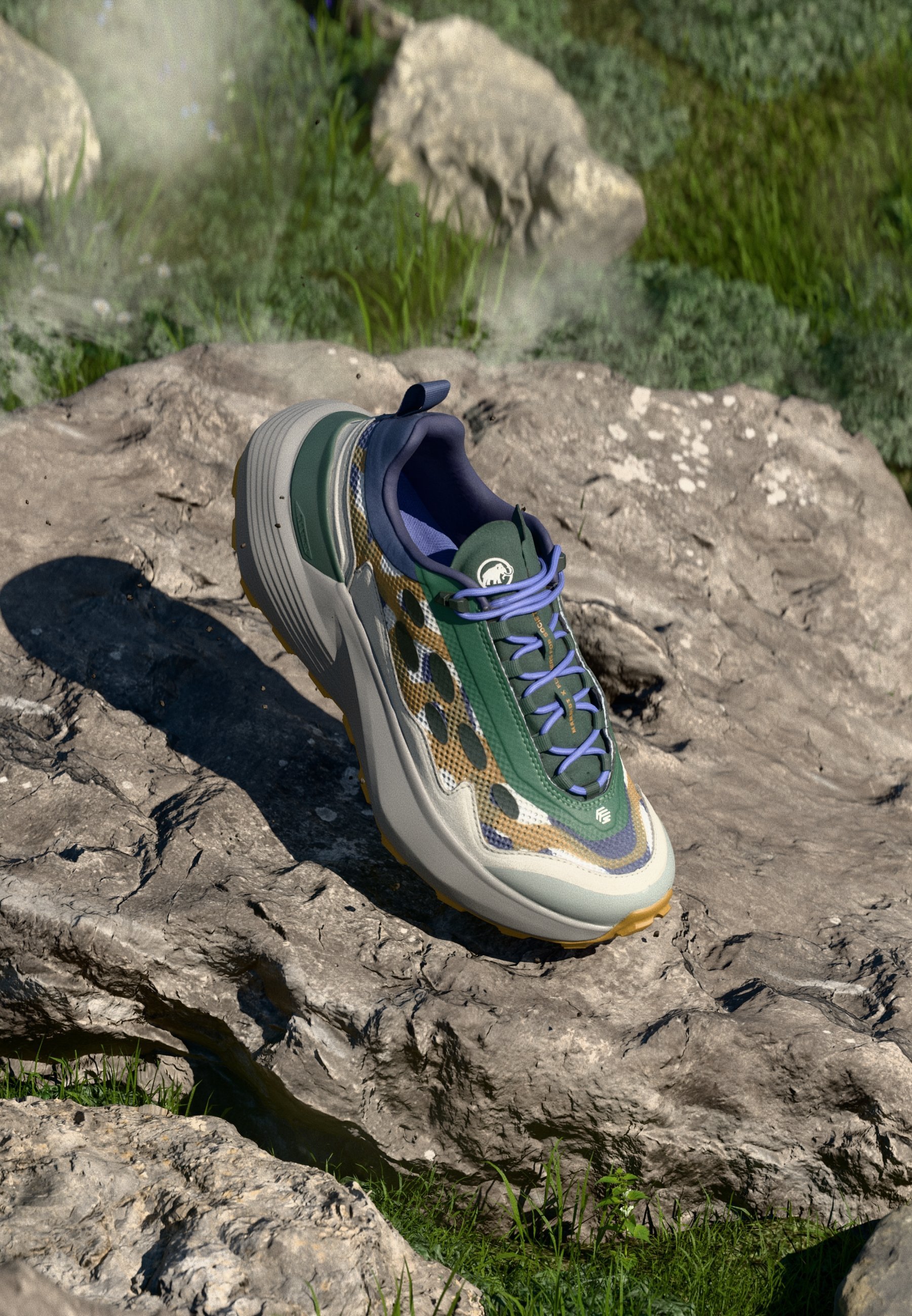 Mammut AENERGY ULTRA SEED LOW DONNA - Scarpe da trekking - muschio