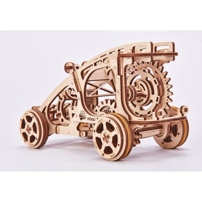 Jeux de construction en bois buggy de 144 pièces Woodtrick Mecanisme 3D