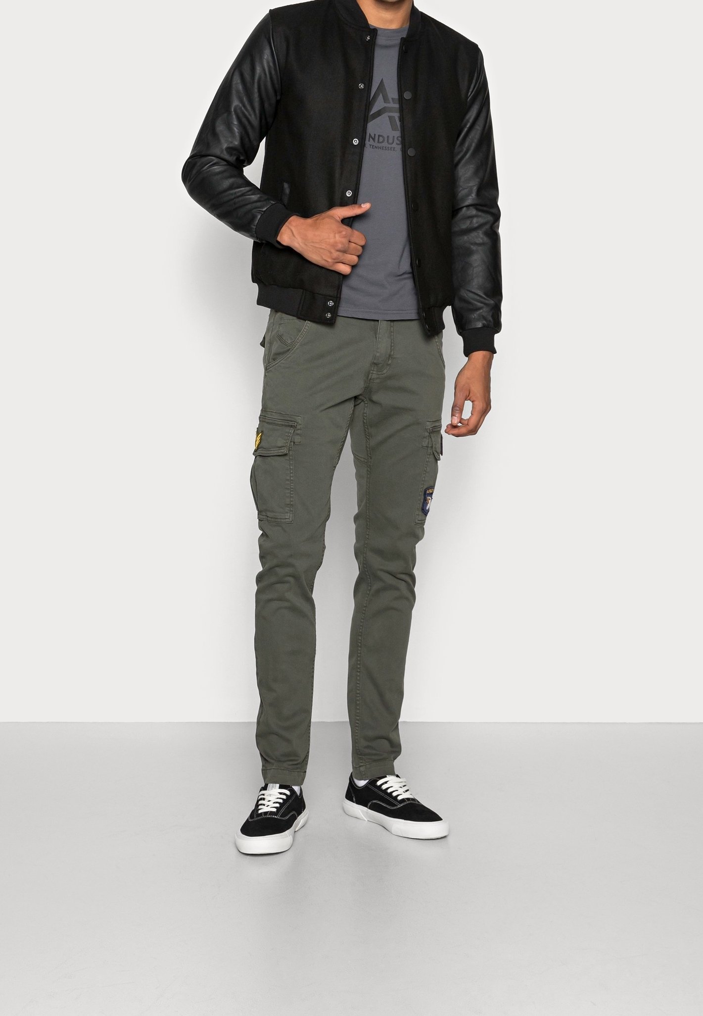 Pantaloni cargo Alpha Industries - antracite