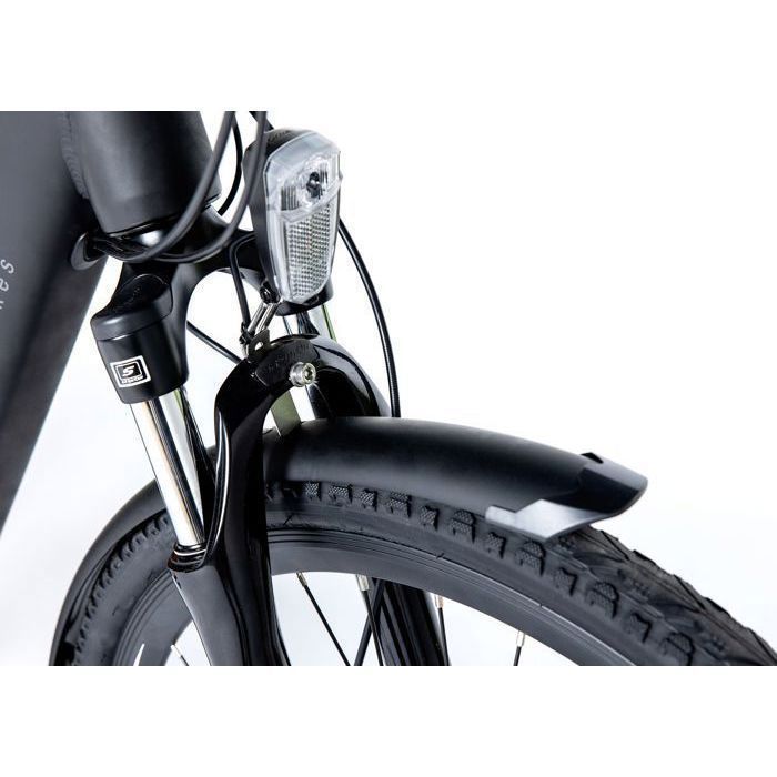 Velo de Ville Electrique VAE,  E-CITY 28 PRO Moteur Central, Alu.  SHIMANO 7 Vitesses , Batterie Ion Lithium 48V