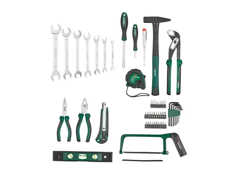 PARKSIDE® Kalapács szerszámokkal, 64 darabos