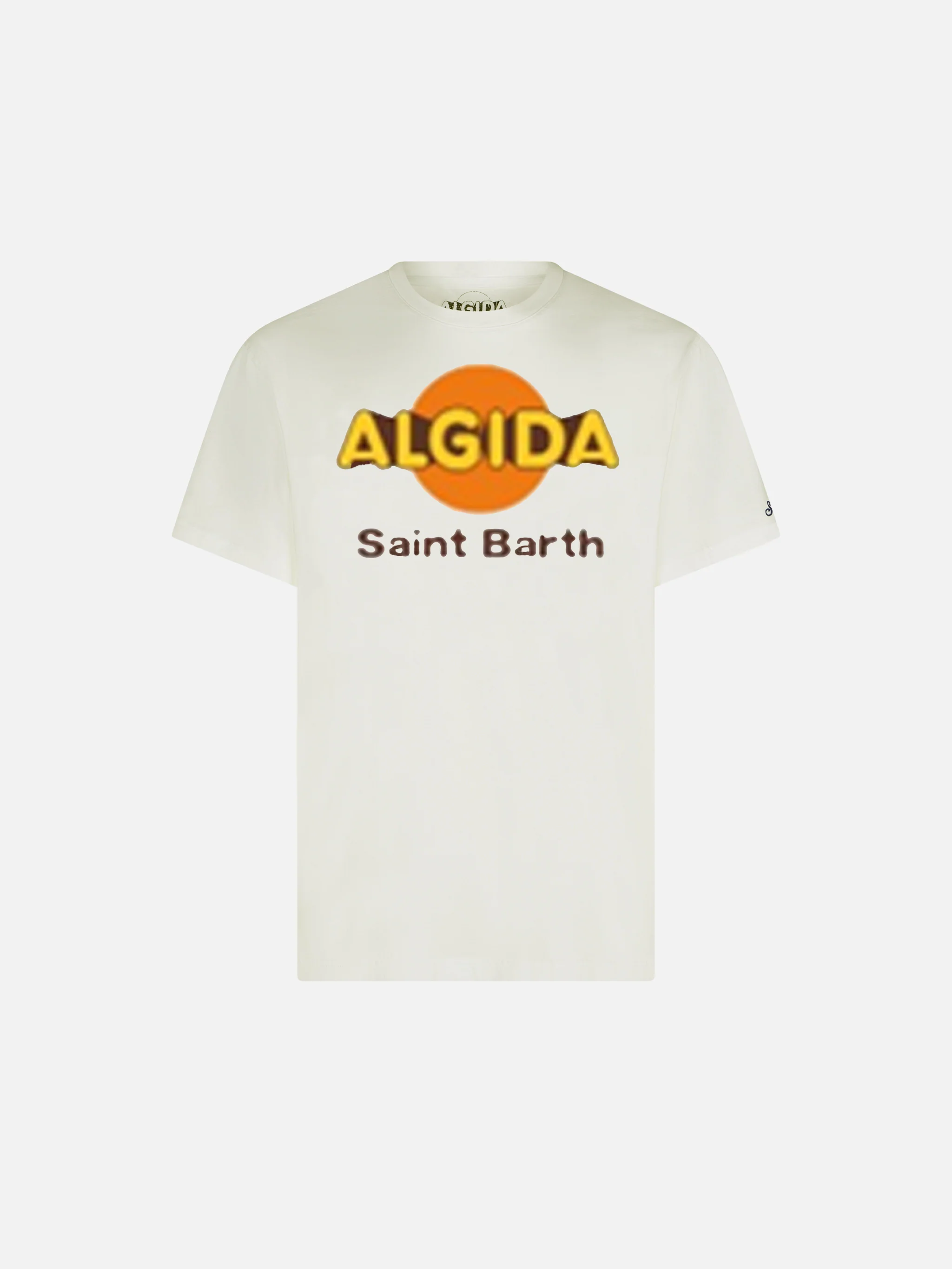T-shirt da uomo in jersey di cotone a vestibilità classica Portofino c