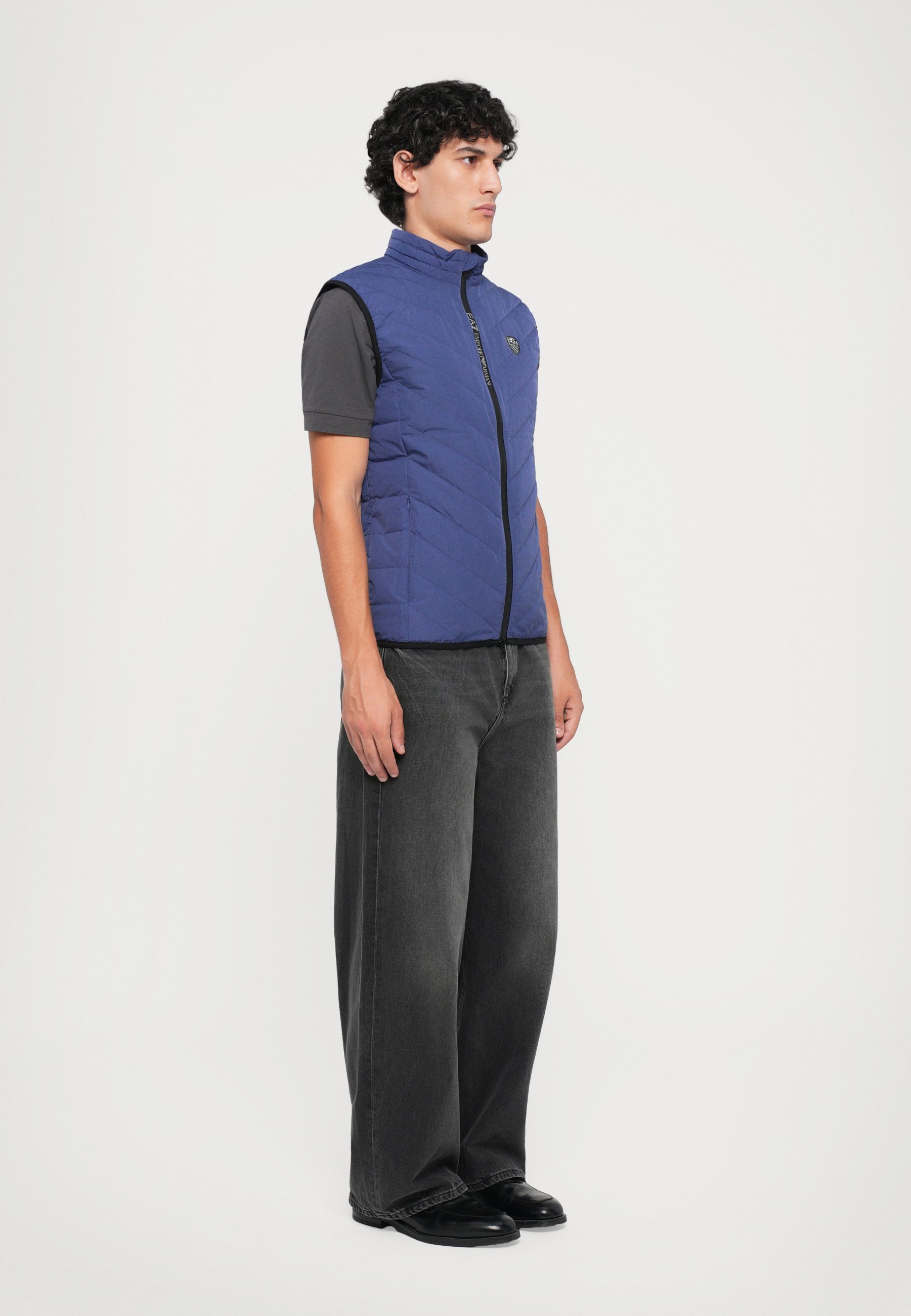 EA7 Emporio Armani TRAIN PREMIUM SHIELD VEST - Gilet - blauw
