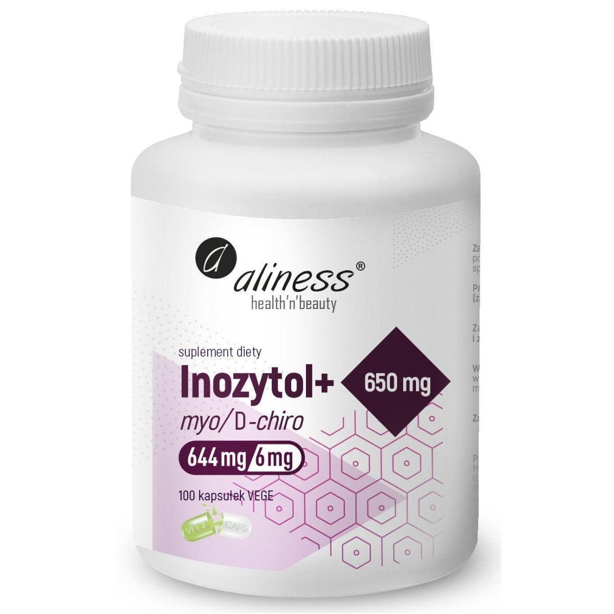 Aliness Inositol myo/D-chiro 650 mg