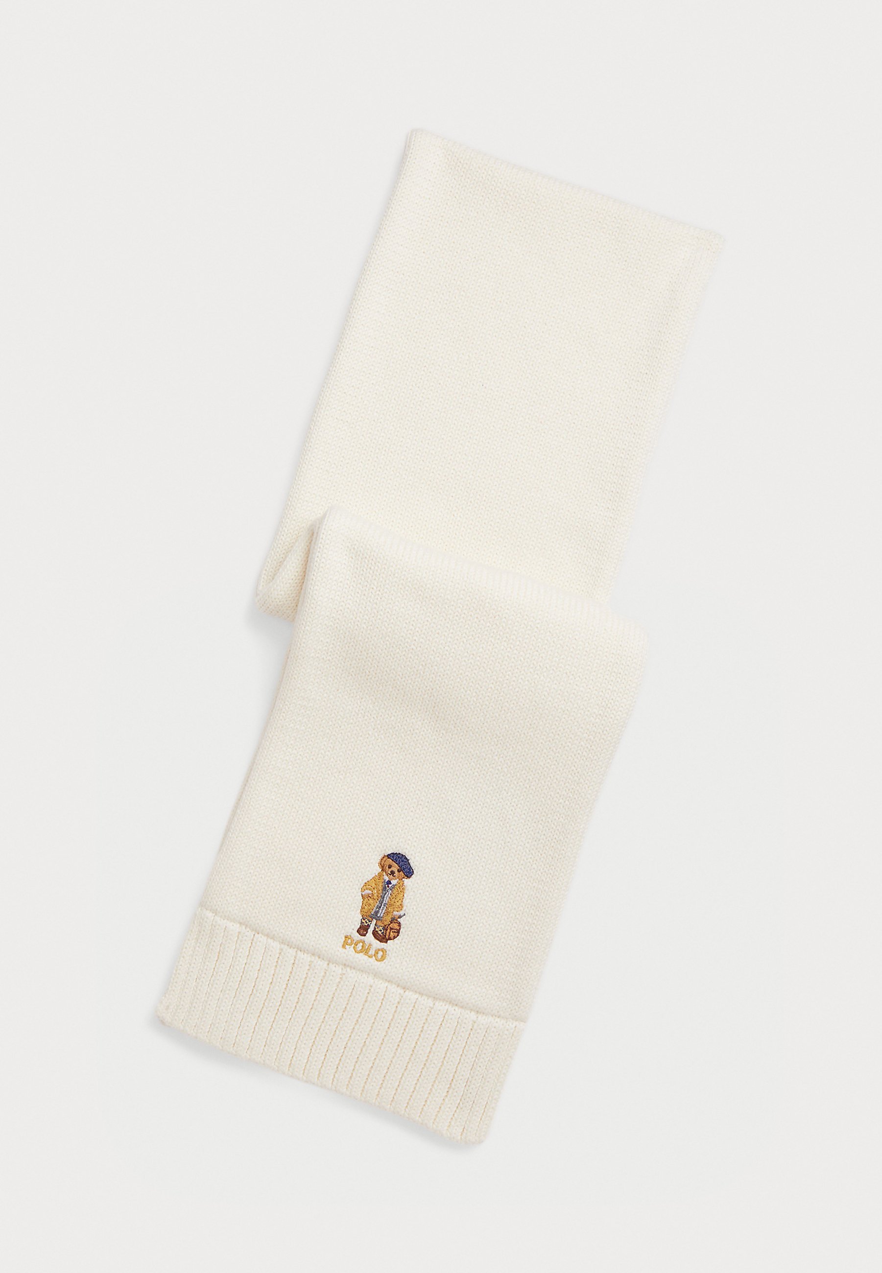 Polo Ralph Lauren POLO BEAR COTTON SCARF UNISEX - Sall - clubhouse cream