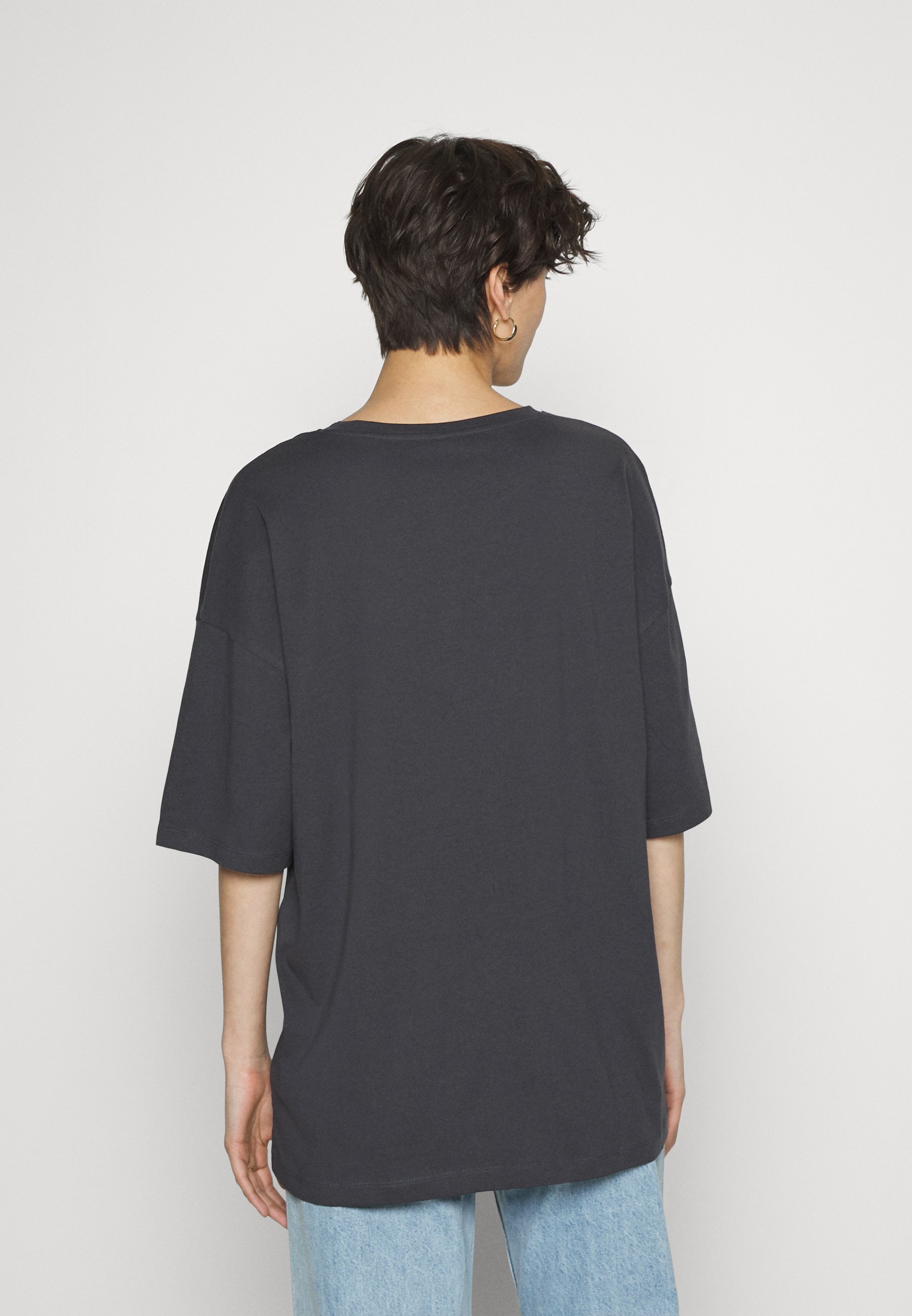 ONLY Tall ONLJOYFULL LIFE OVERSIZE - Camiseta estampada - antracite