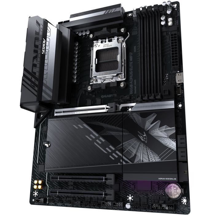Emolevy - GIGABYTE - B850 AORUS ELITE WIFI7 - Socket AM5 - DDR5 - Wi-Fi 7
