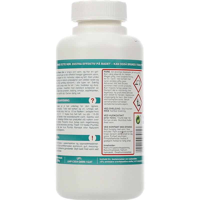 Plumbo Plumbo 550 g tehokas geeli