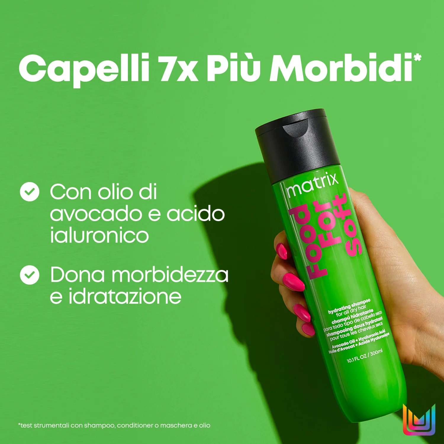 Food For Soft Hydrating Shampoo - Shampoo Nutriente, Shampoo Purificante