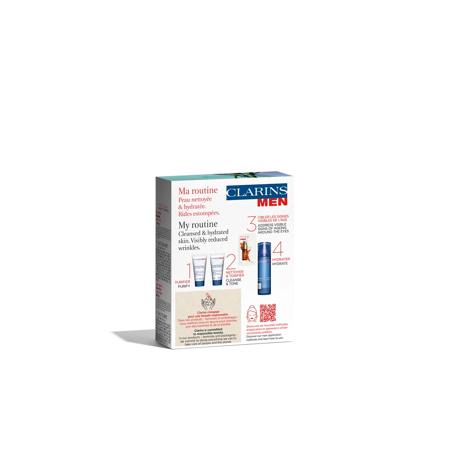 ClarinsMen Essenziali Idratazione - Cofanetto Idratante, Cofanetti Viso e Corpo