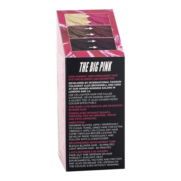 Bleach London The Big Pink polutrajna veganska boja za kosu 150ml