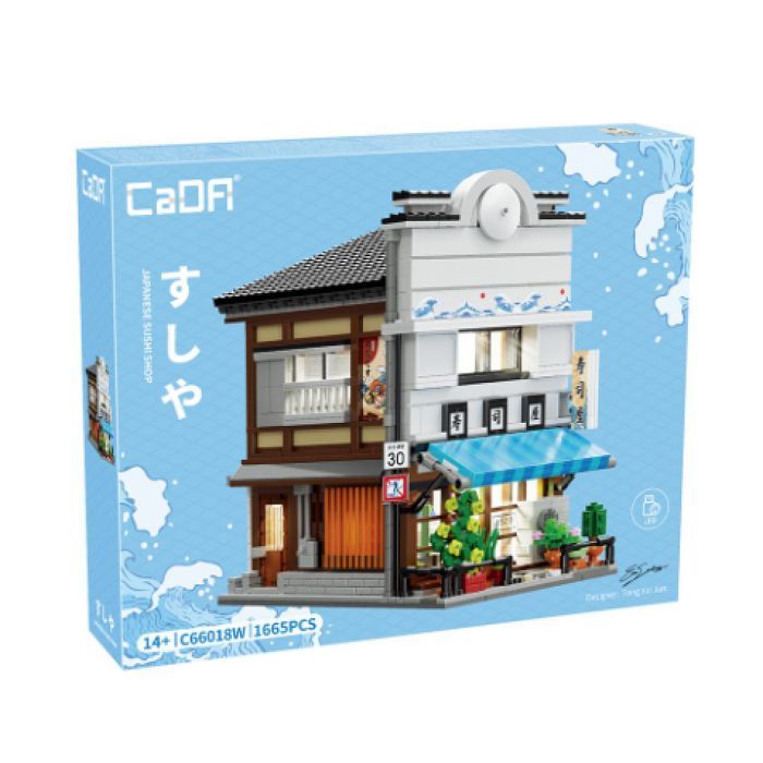 - Edifici - Negozio di sushi giapponese - 1665 pezzi