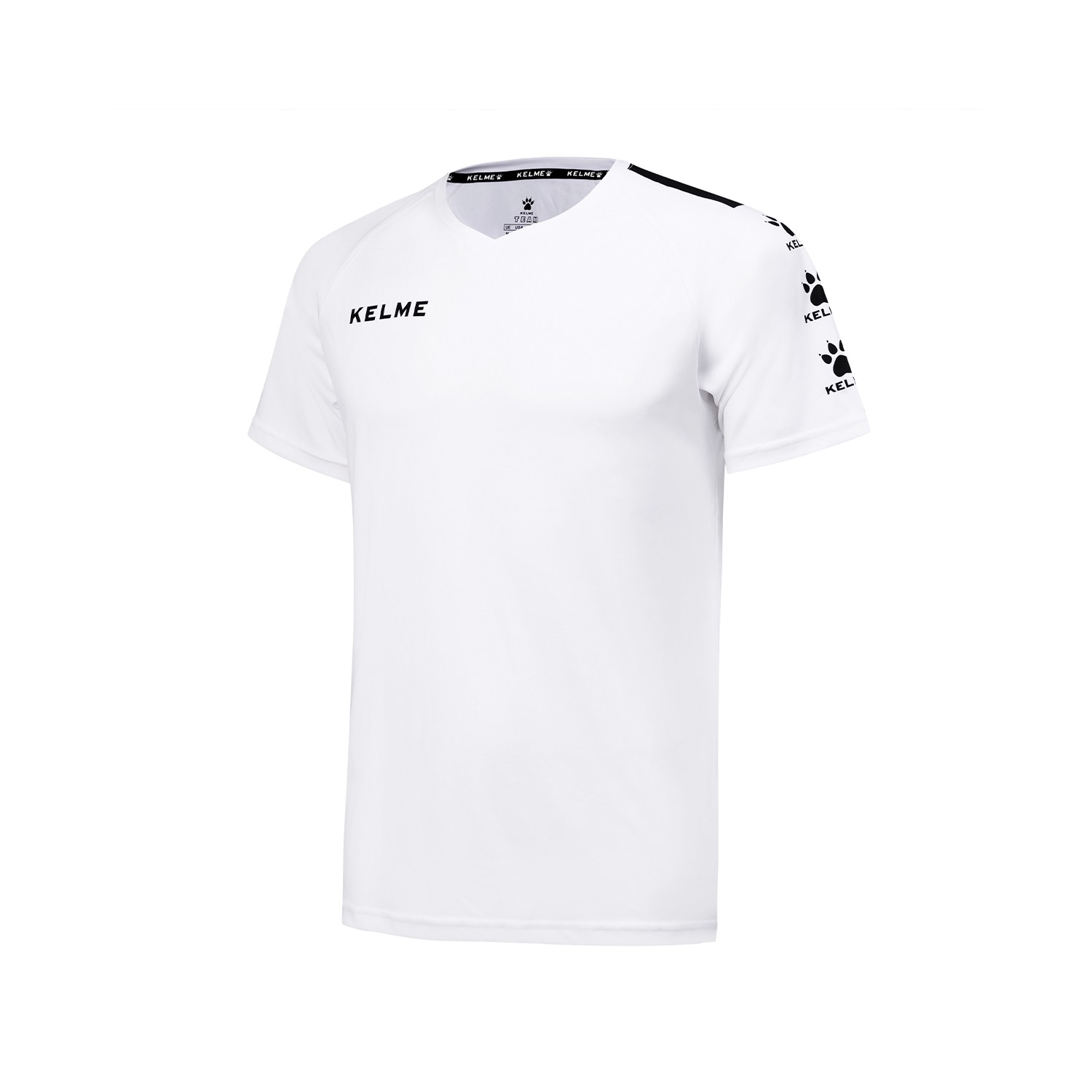 Camiseta Manga Corta Kelme Camiseta Lince Blanco