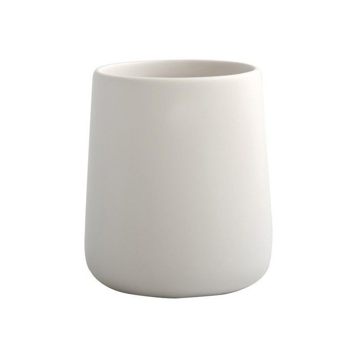 Lot de 3 accessoires de salle de bain en céramique MAONIE Blanc mat MSV