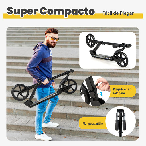  Costway Klapproller mit verstellbarem Lenker