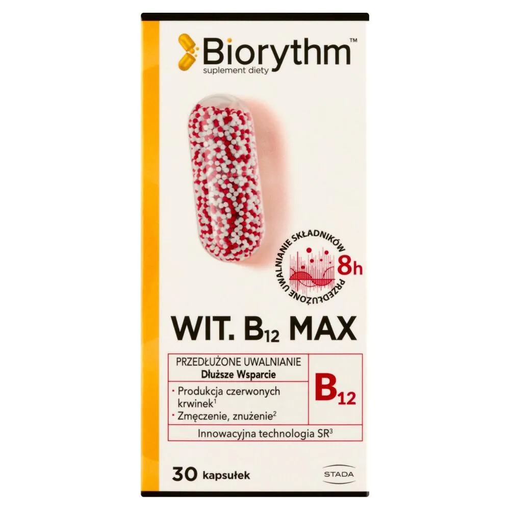 Biorythm Witamina B12 Max, Kapsułki