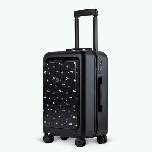 Cabaia Valise rigide 4 roues ORLY Pochette BIQ noir