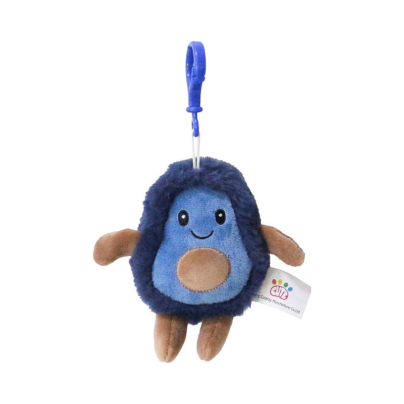 FunToys Avocado mini met clip blauw