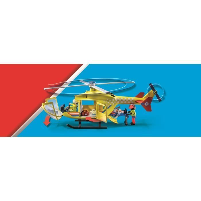 PLAYMOBIL 71203 Reddingshelikopter, Figuur, Stadsactie Reddingsteam