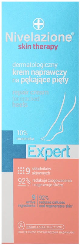 Ideepharm Nivelazione Expert creme para calcanhares rachados com efeito regenerador