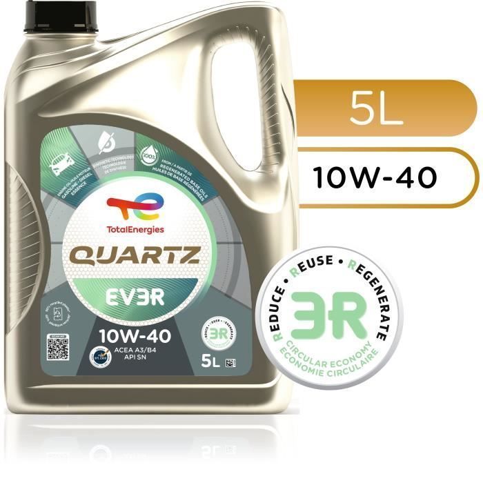Engine oil - TOTALENERGIES - Quartz EV3R 10W-40 - 5L
