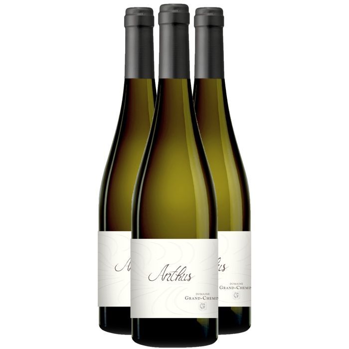 Domaine Grand-Chemin Pays d'Oc Anthus 2025 - Vin Blanc du Languedoc - Roussillon (3x75cl)