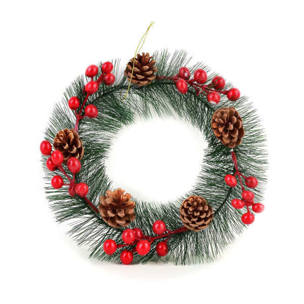 Wianek 25cm SANTA LILA