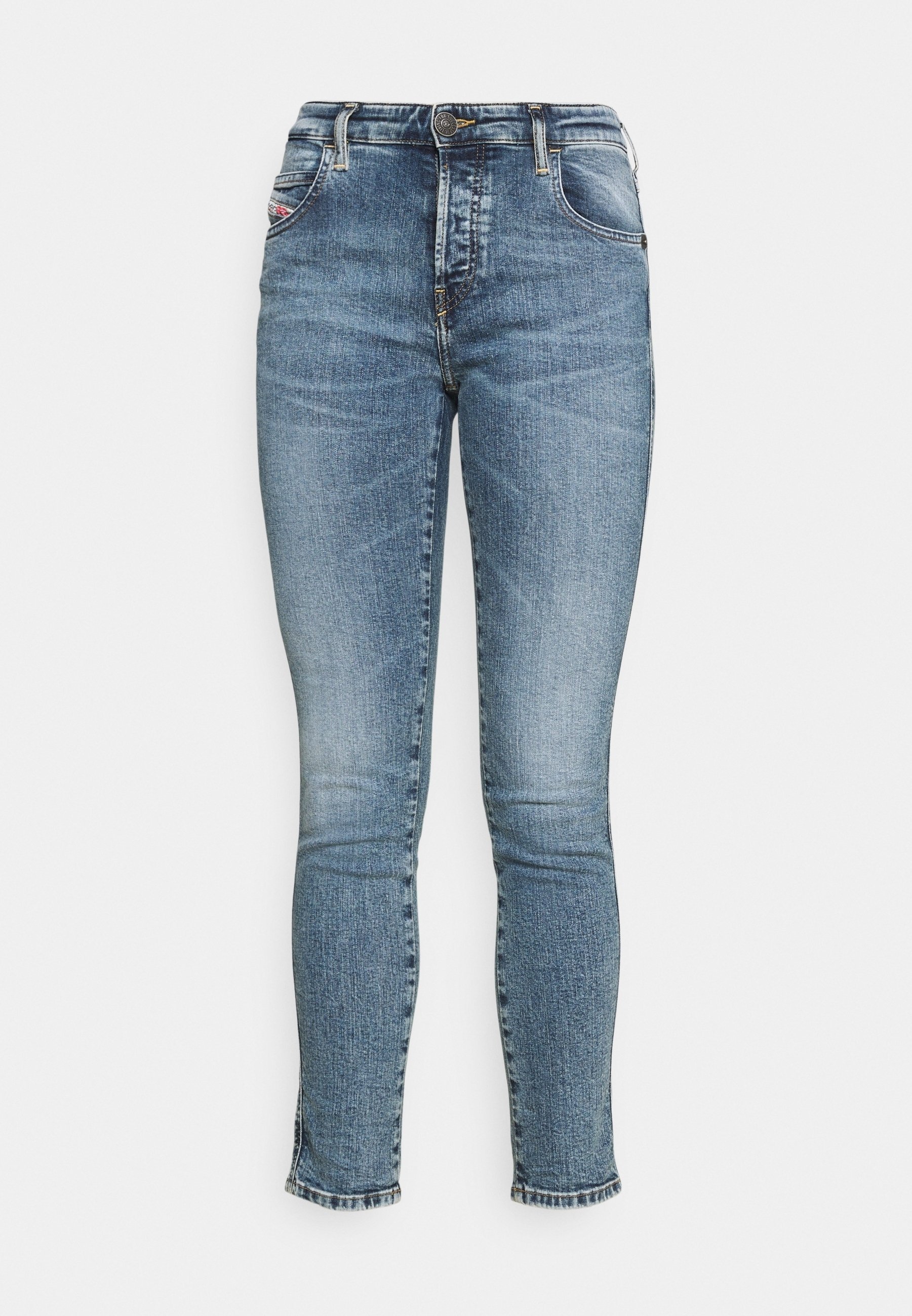 Diesel Skinny Fit jeans - steenblauwe denim