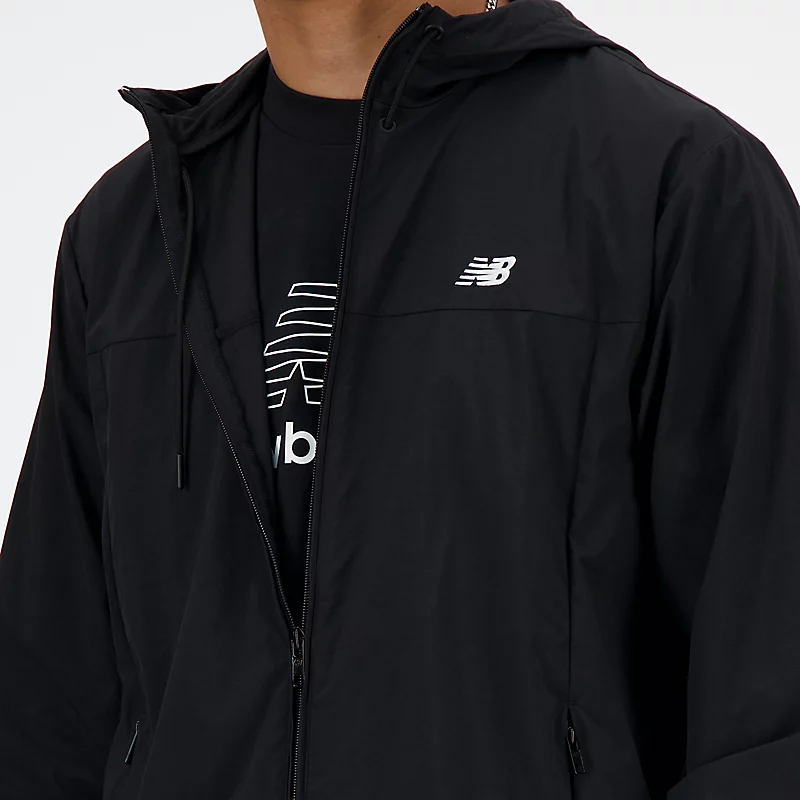 Kurtka sportowa Homme Woven Jacket - CZARNA