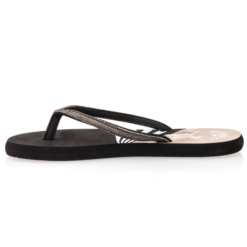Sorte klipklappere / sandaler til kvinder