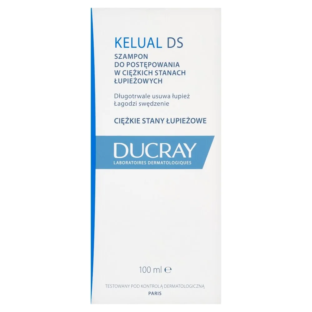 Ducray Kelual DS. Specjalistyczny szampon przeciwłupieżowy