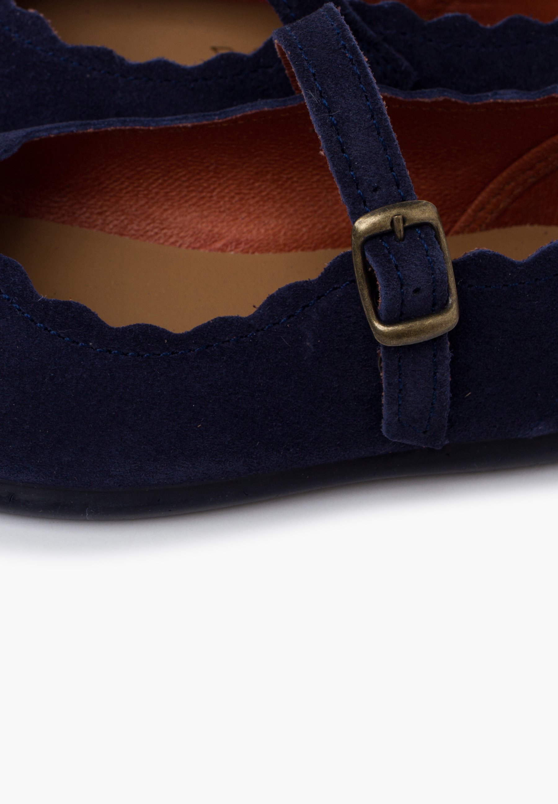 Pisamonas MERCEDITAS ONDAS BUCKLE - Babyschoentjes - navy blue