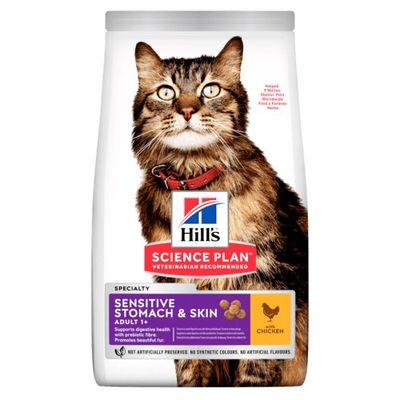 Hill's Science Plan Hühnchen für Erwachsene mit empfindlichem Magen und Haut
