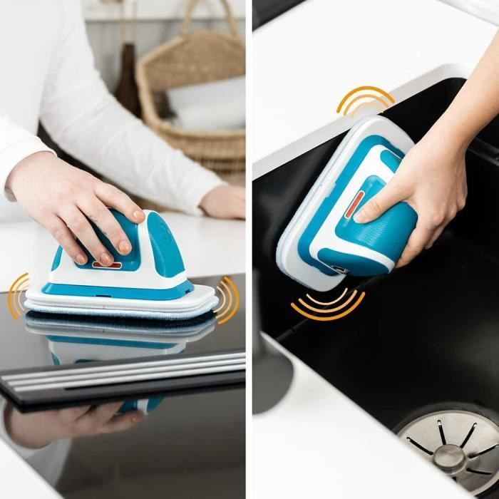 Cordless Multifunctional Scrubber and Washer/Polisher for Multi-Surface Use