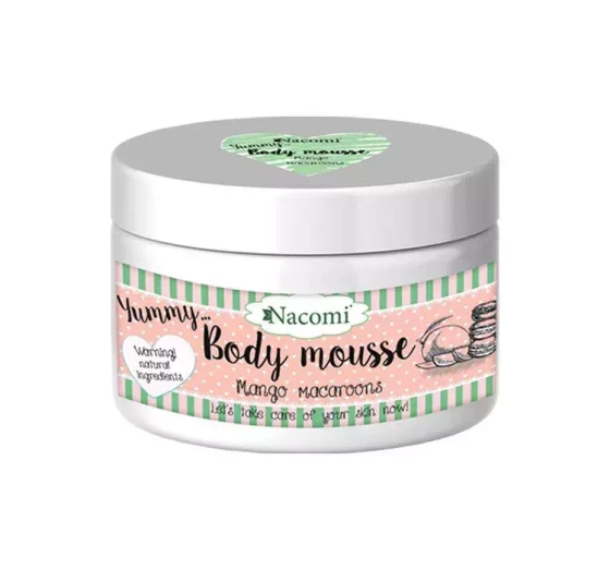 Nacomi Body Mousse mus do ciała Makaroniki Mango