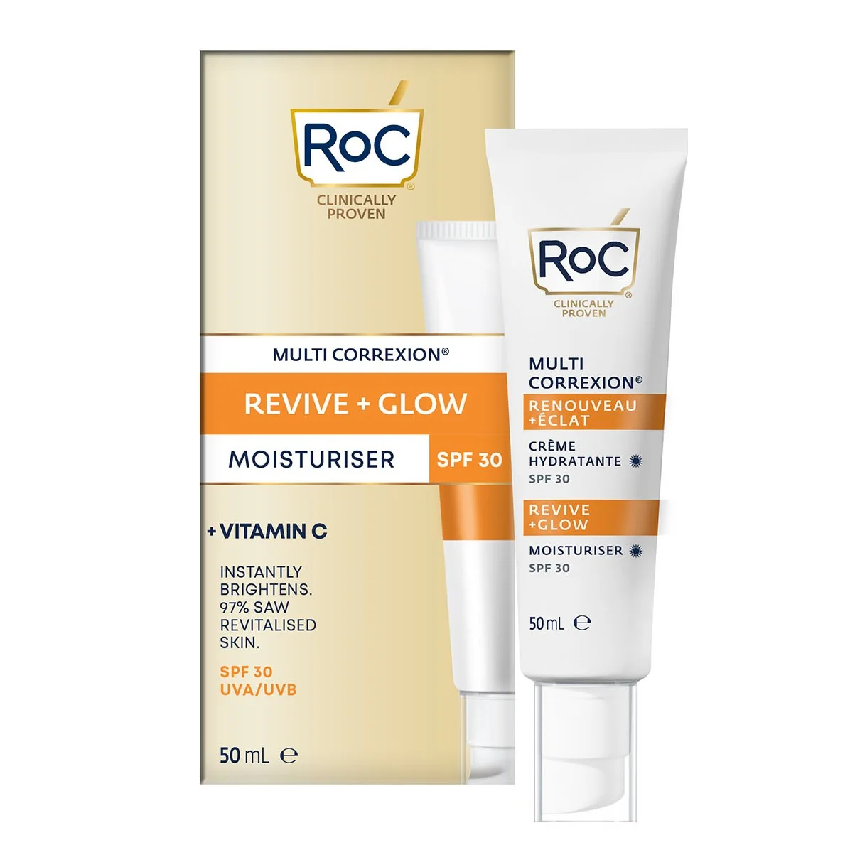 Multi Correxion Revive + Glow SPF30 - Crema viso giorno idratante, Trattamenti Protettivi