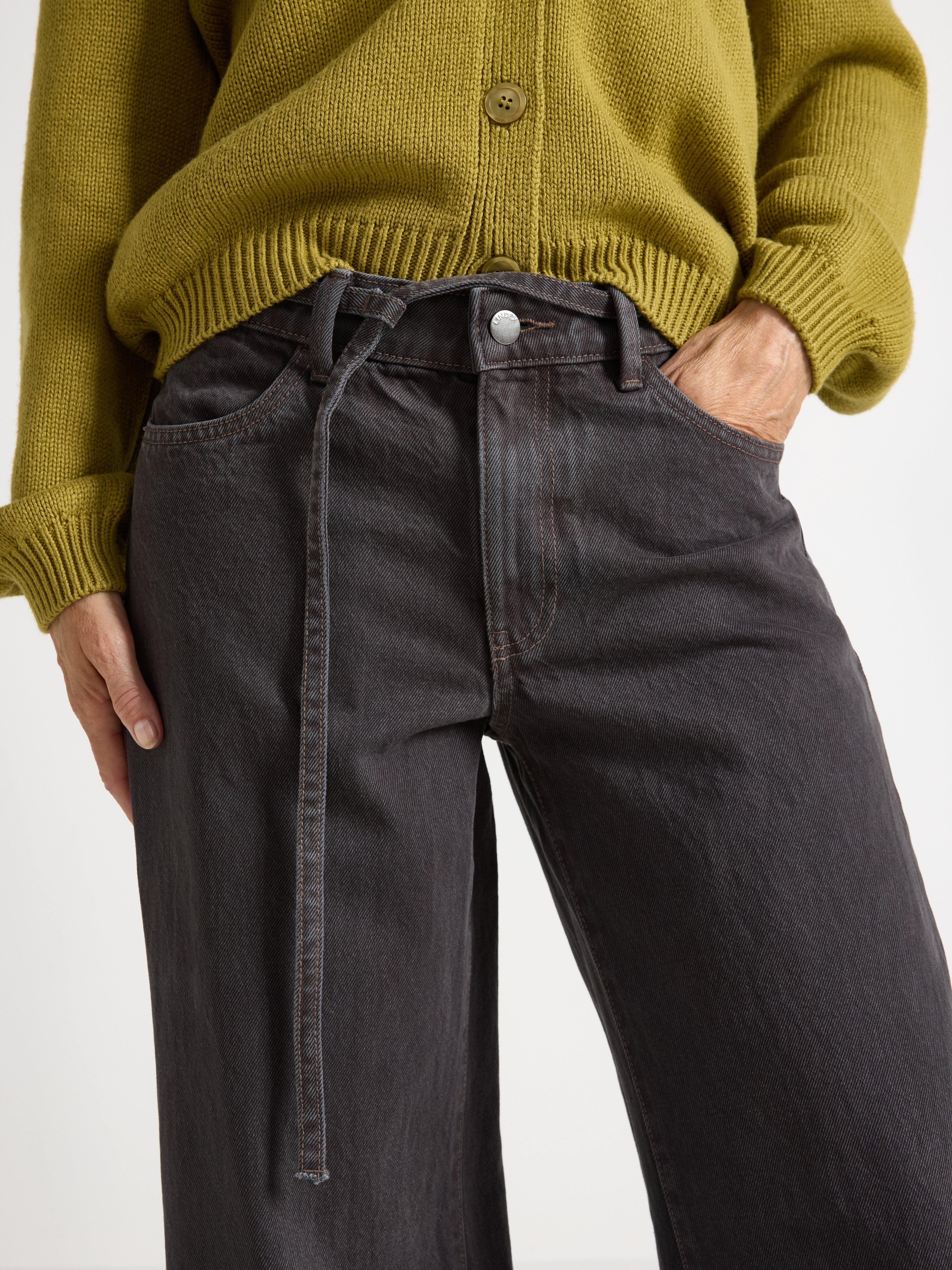 WIDE Peggy  jeans med medelhög midja grey