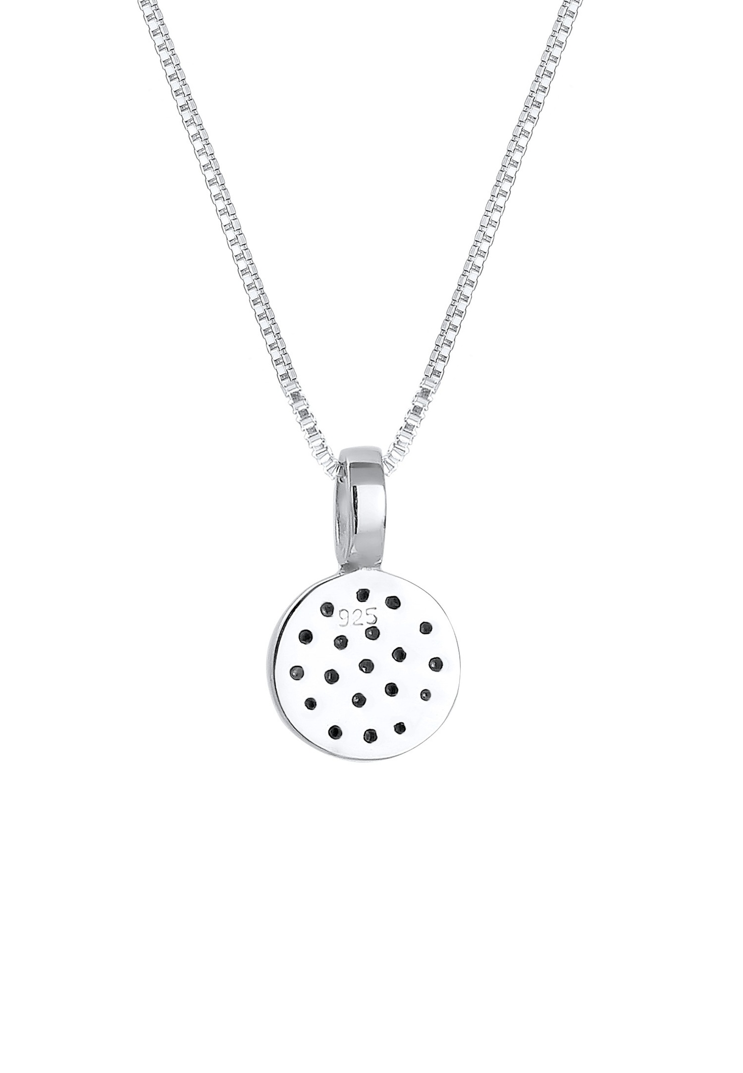 Elli Femmes Evil Eye pendentif avec cristaux en argent sterling 925
