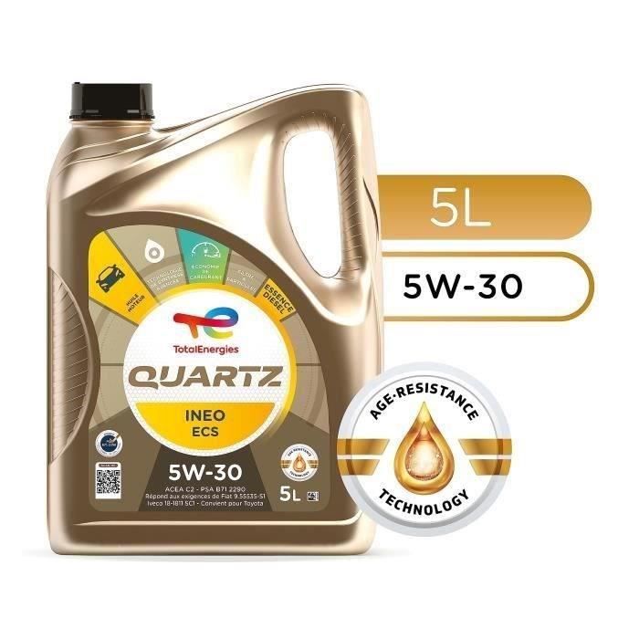 TOTALENERGIES BENZINE- & DIESELMOTOROLIE 5L QUARTZ INEO ECS 5W30
