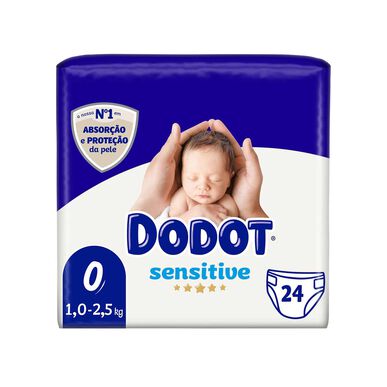Dodot Sensitive -vauvanvaipat 24 kpl 24 kpl