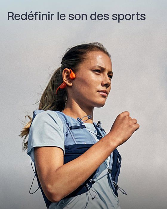 Auriculares de conducción ósea - SUTEO - Openrun Pro 2 - Bluetooth 5.3 - Resistencia al agua IP55 - 12 horas de duración de la batería