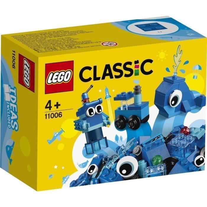 SHOT CASE - LEGO Classic 11006 - Briques créatives bleues