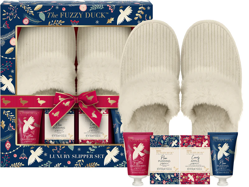 Conjunto de presente para pernas Baylis & Harding The Fuzzy Duck Winter Wonderland