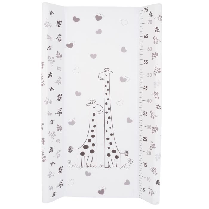 ib style® Table à Langer avec bain Metric Giraffe sur roulettes