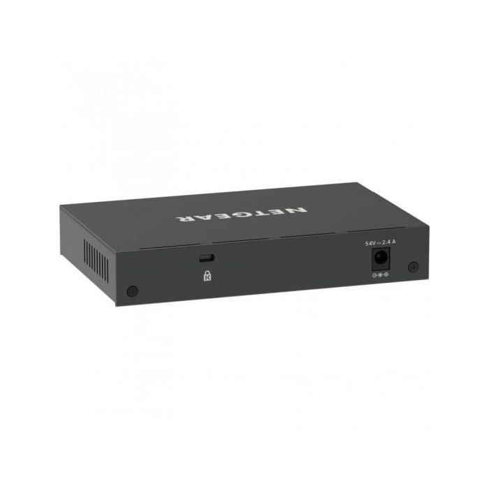 Switch Ethernet PoE 8 Ports - NETGEAR - GS308EPP - Smart Manageable - Silencieux - 124 W