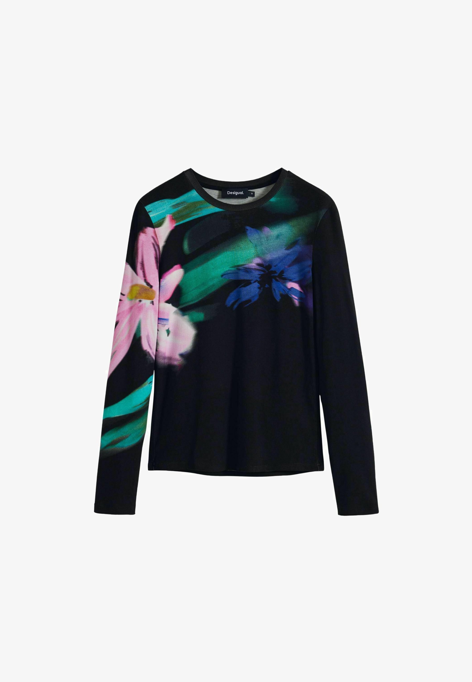 Desigual FLORAL - Haut à manches longues - noir