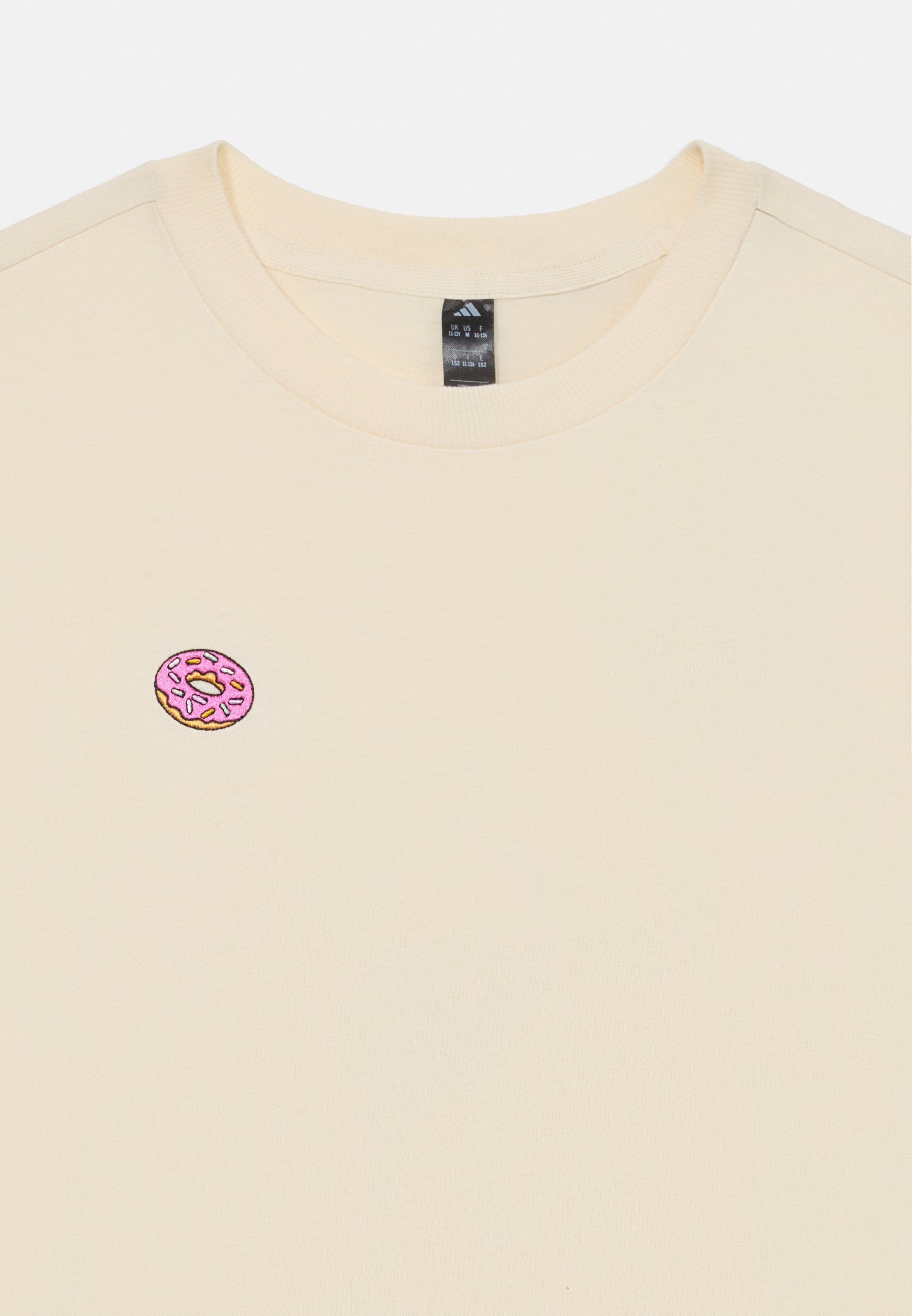 adidas Performance THE SIMPSONS JUNIOR UNISEX - Koszulka z nadrukiem - kremowo-biała
